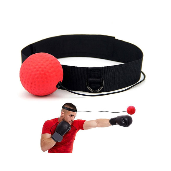 Reflex Ball Headband Punch Ball For Martial Arts