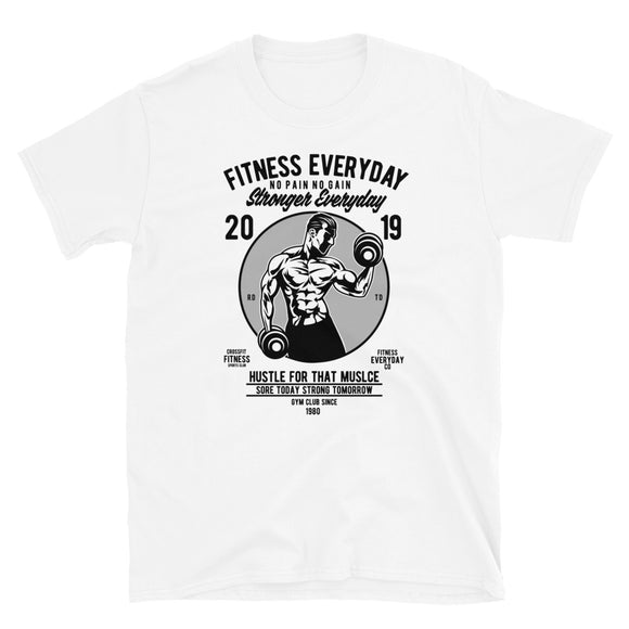 Fitness Everday Short-Sleeve Unisex T-Shirt